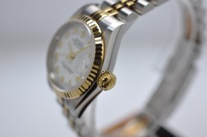 DATE JUST WHITE ROMAN